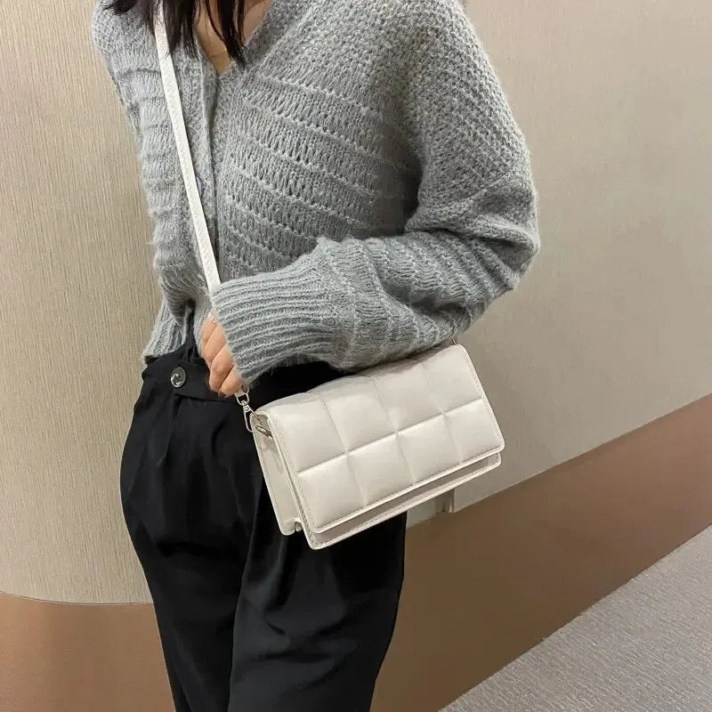 Sac à Main Femme Bandoulière – Petit Modèle Classique en Cuir PU Élégant